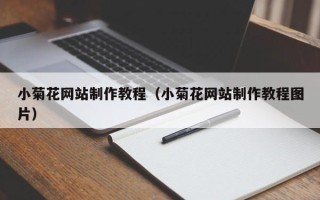 扬州小菊花网站制作教程（小菊花网站制作教程图片）